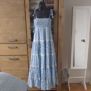Light Blue Maxi Dress